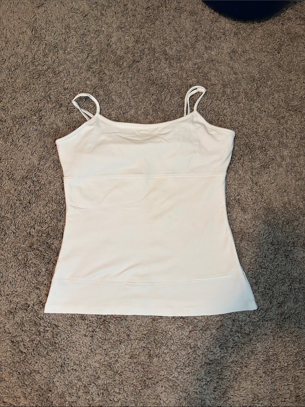 Boston Proper Cream Slim Spaghetti-Strap Camisole